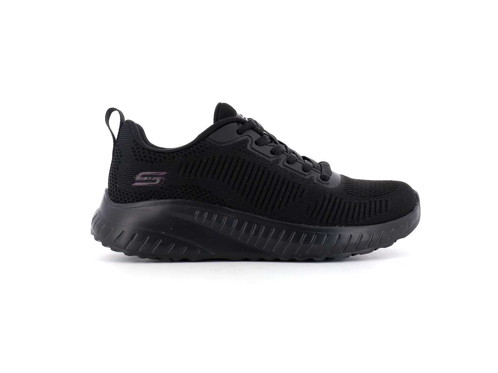 Skechers-BOBS SQUAD CHAOS FACE OFF Matières combinées Noir