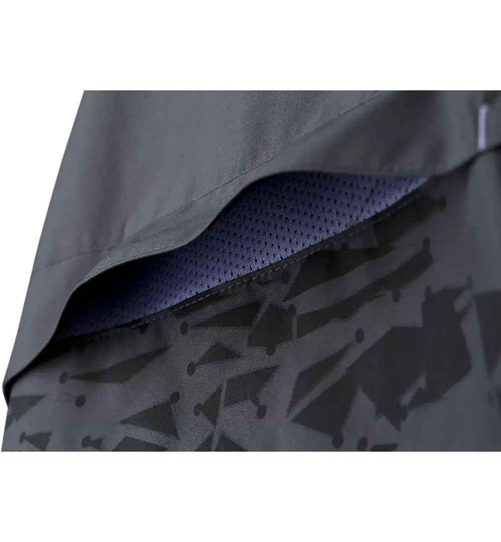 Evoc Anorak Pull-Over Windjack Zwart/Paars Heren
