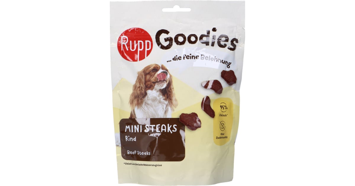 Rupp Goodies Mini Steaks Rind 75 gr