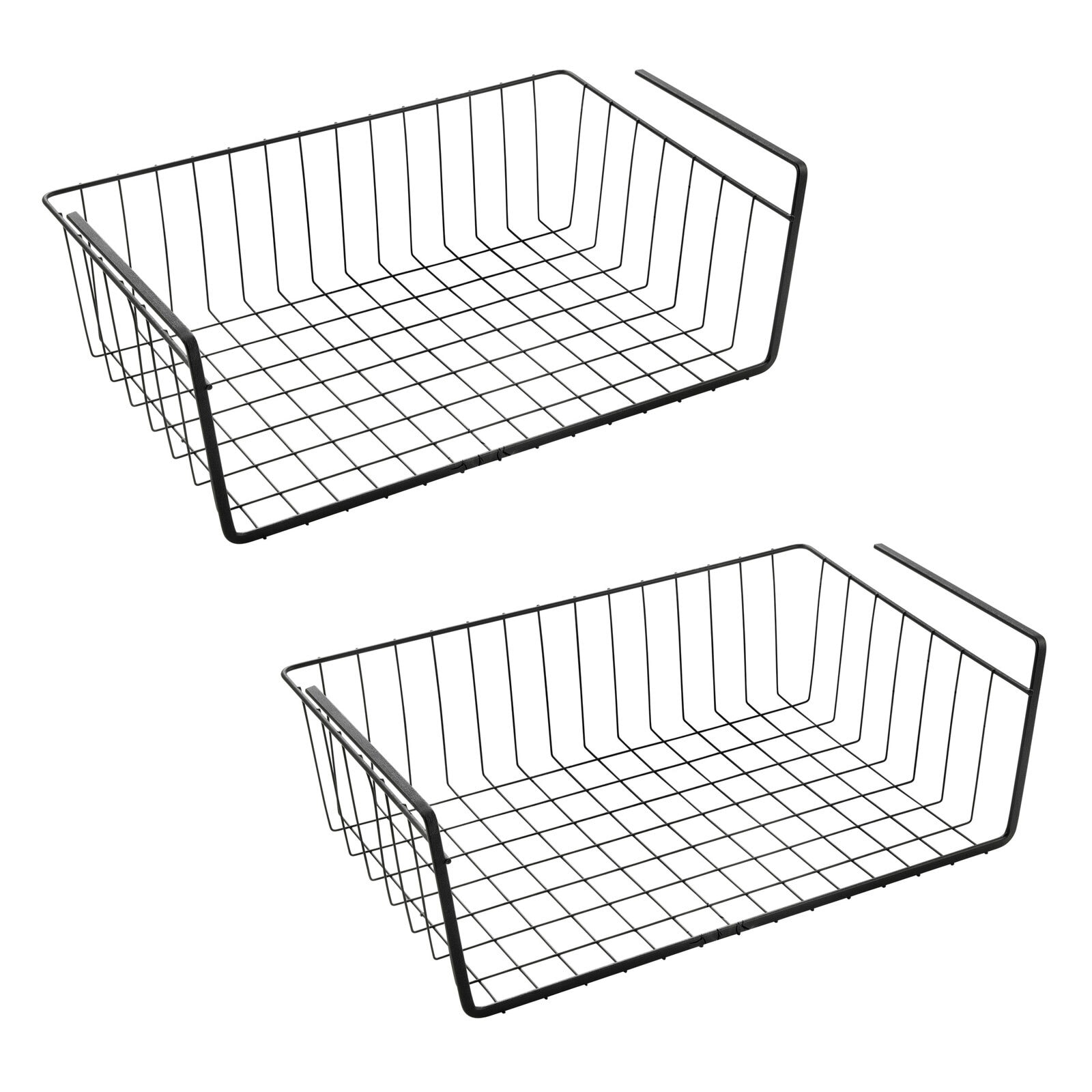 metaltex Schrankorb Kanguro 2er Set Lava