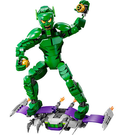 LEGO? Marvel Spider-Man - Byg Sølv-figur af Green Goblin 76284 -