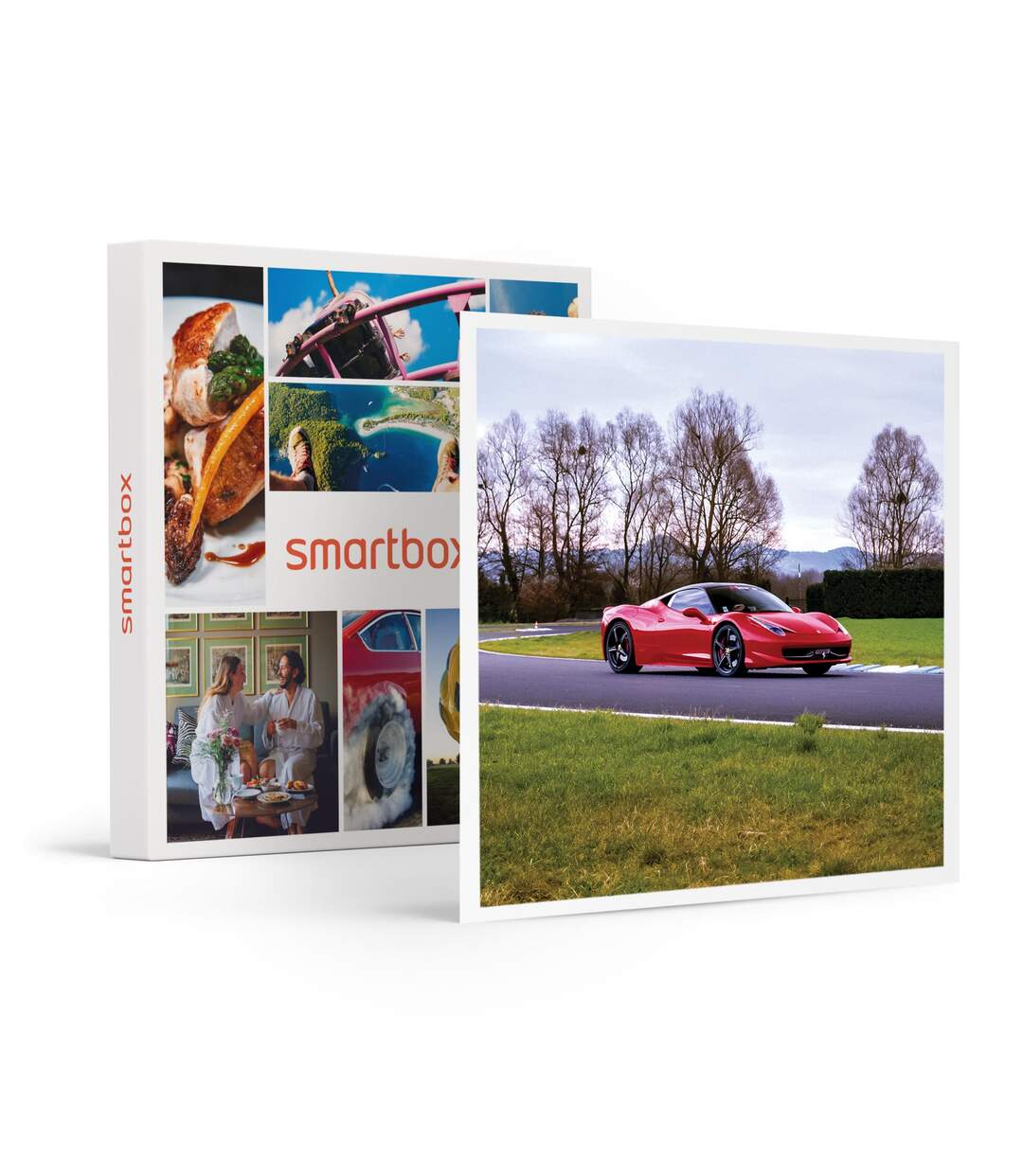 Pilotage Ferrari 458 Italia : 10 tours sur le circuit Château Gaillard - SMARTBOX - Coffret Cadeau Sport & Aventure
