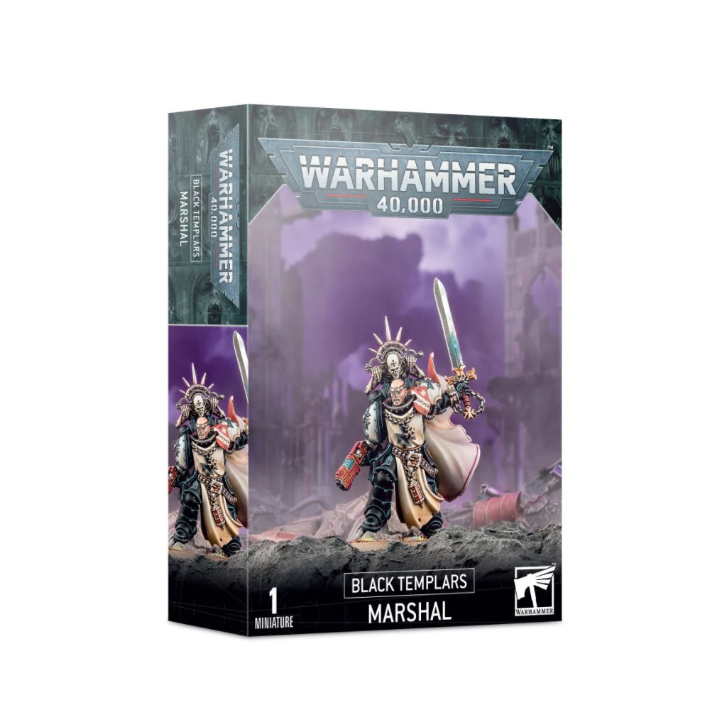 W40K : Adeptus Astartes - Black Templars Marshal