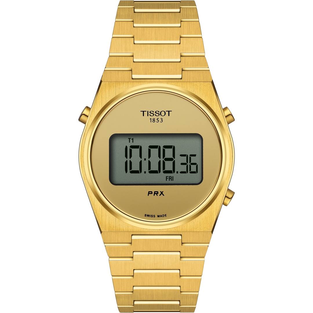 Tissot PRX 35 Digital Goldig