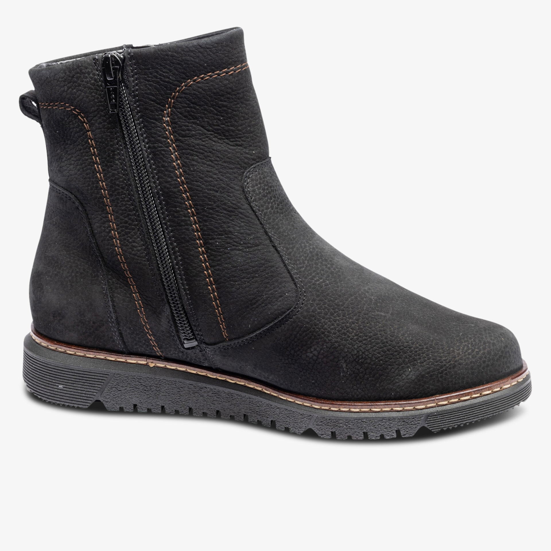waldläufer Damen Stiefeletten schwarz