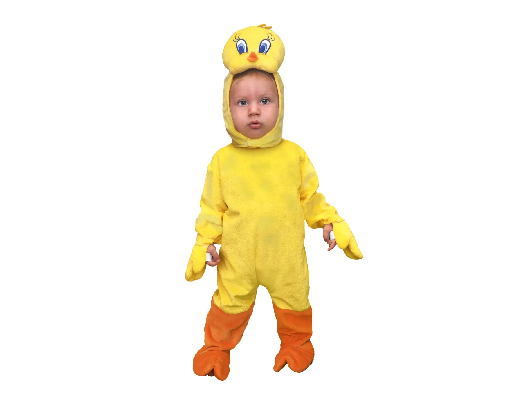 Tweety Baby-kostume (Heldragt og hovedbeklædning) - 1-2 år