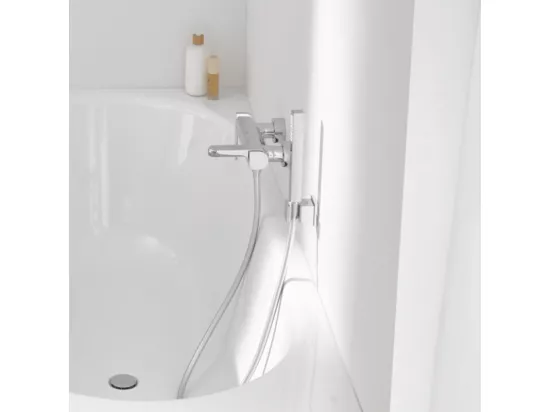 Grohe - Support mural cube Euphoria, pour douchette
