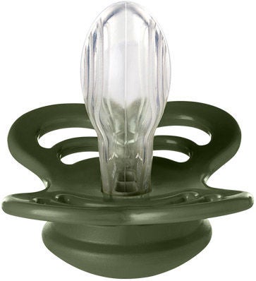 BIBS Supreme Smokk 2-pack Silikon Str 2, Sage/Hunter Green