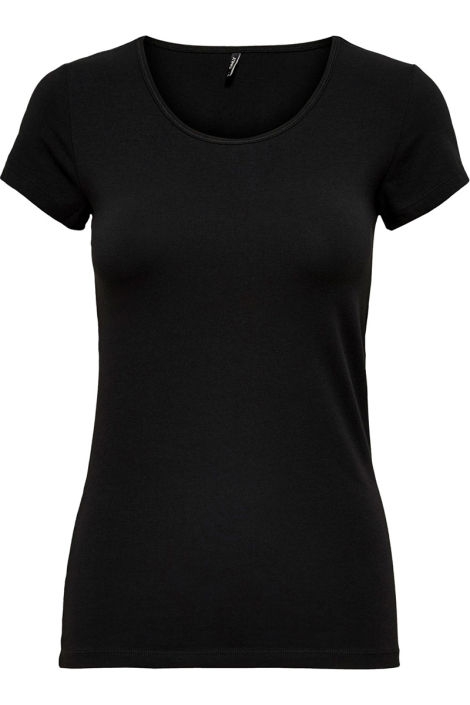 Only zwarte dames t-shirt