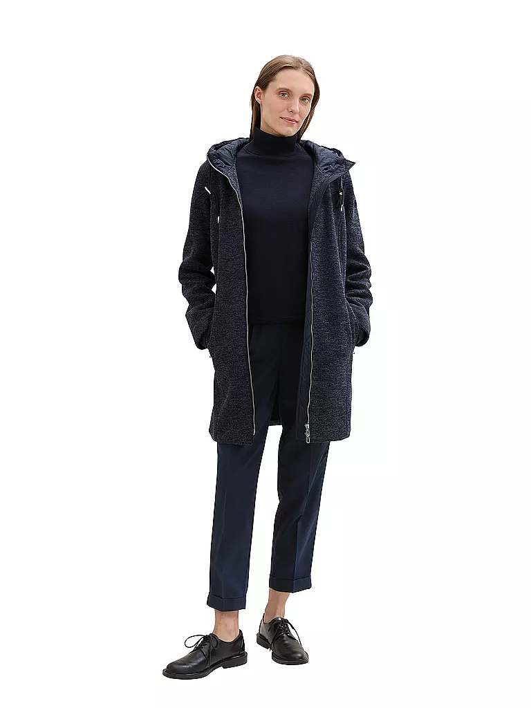 TOM TAILOR Mantel  blau