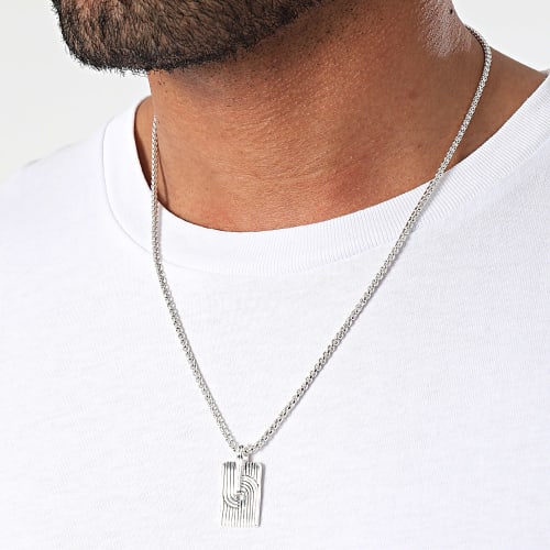 Pendentif Ango Argenté