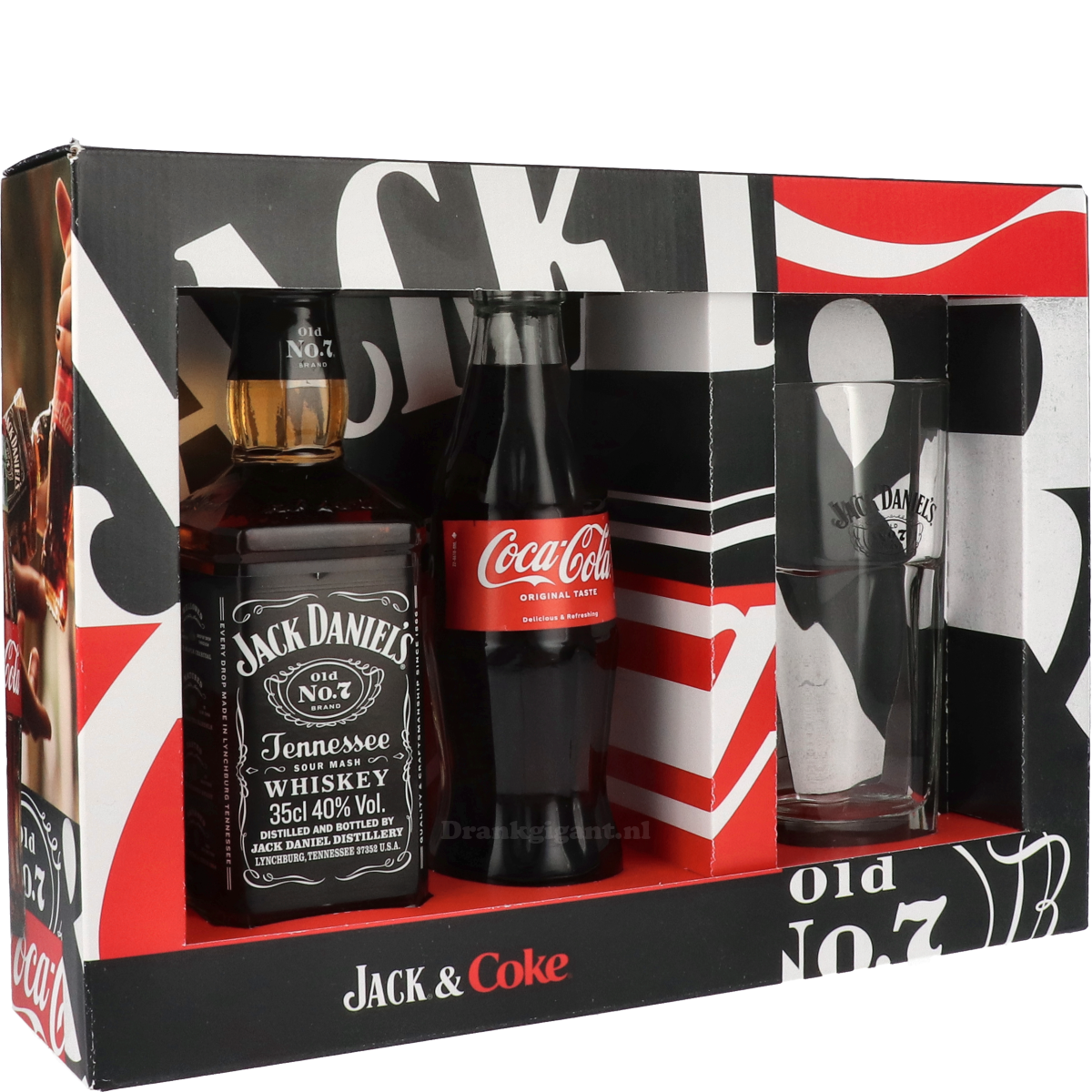 Jack Daniels The Legendary Cadeaupakket 55 cl