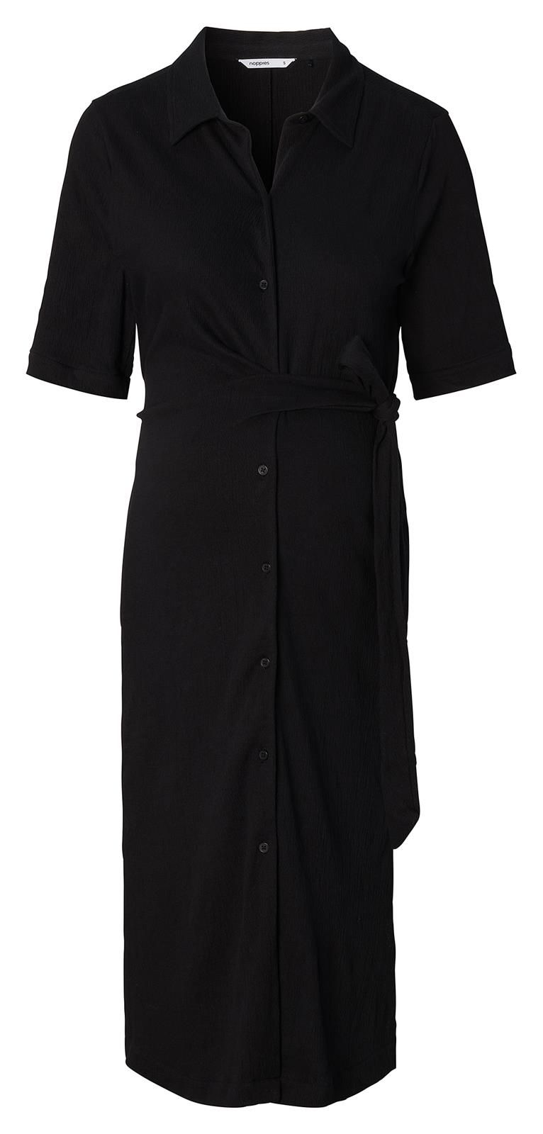 Noppies Maternity Jurk met voedingsfunctie Katarina - Black