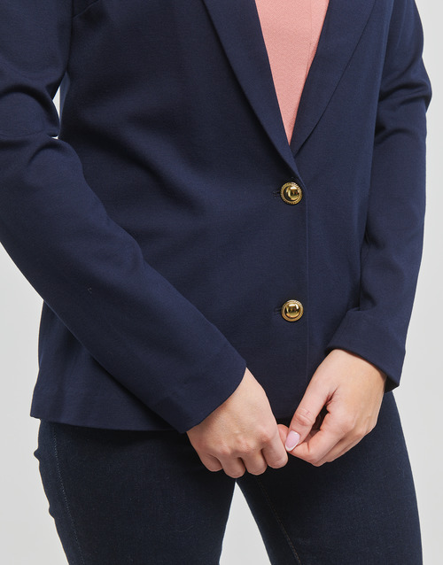 Vero Moda - VMEVA LS SLIM BLAZER W. GOLD BUTTON  GA - Marine