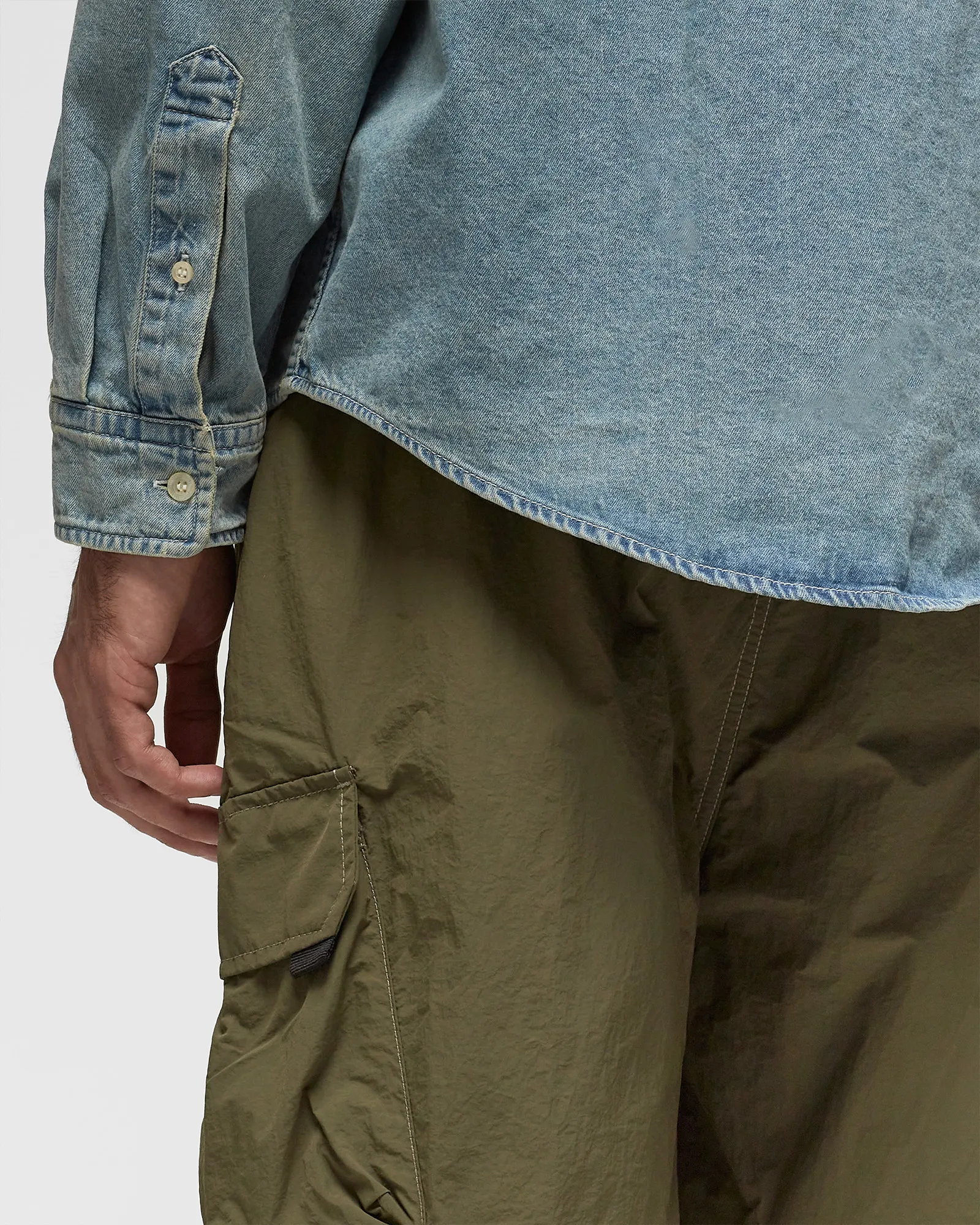 thisisneverthat Washed Denim Shirt