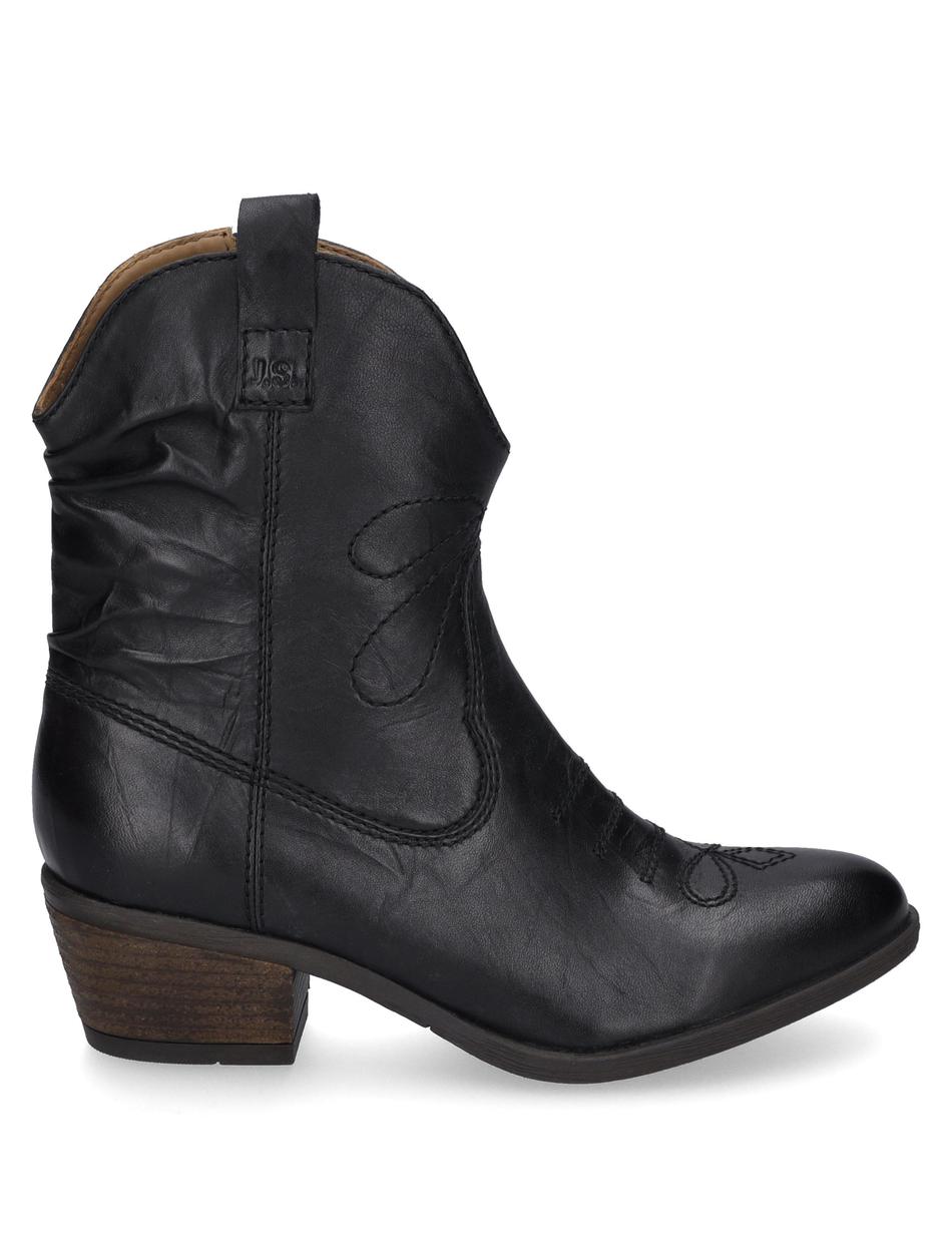 Stiefel Daphne 49, schwarz