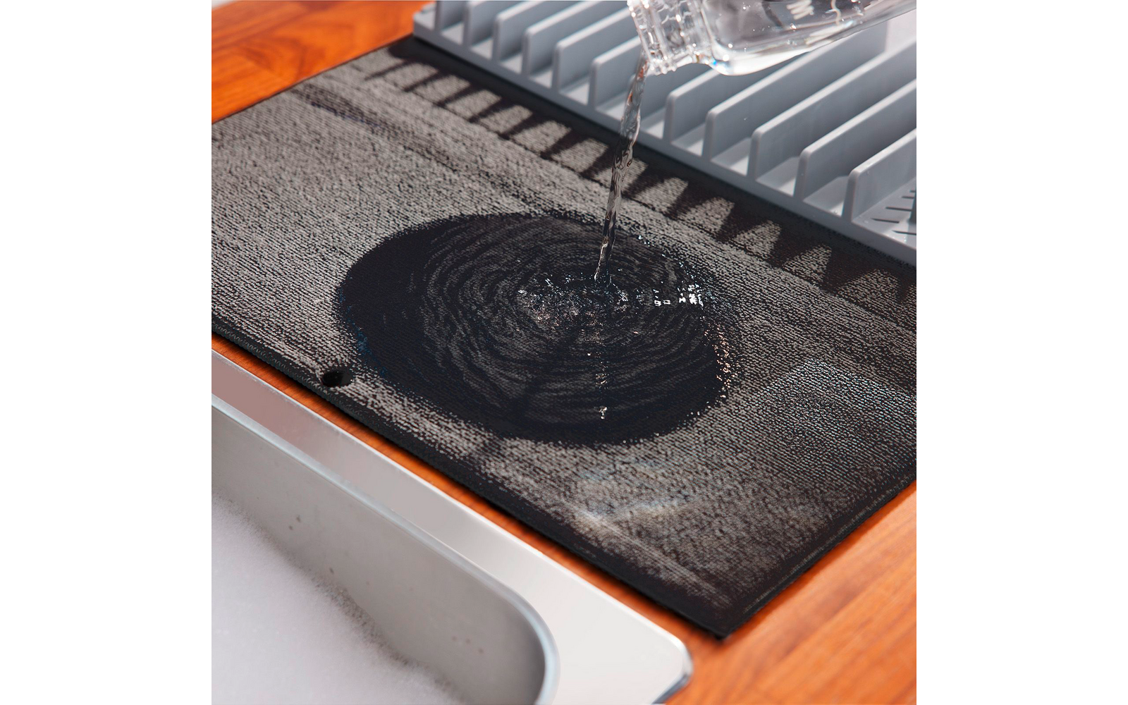 Westmark Abtropfmatte mit Geschirrhalter 60 x 46 cm