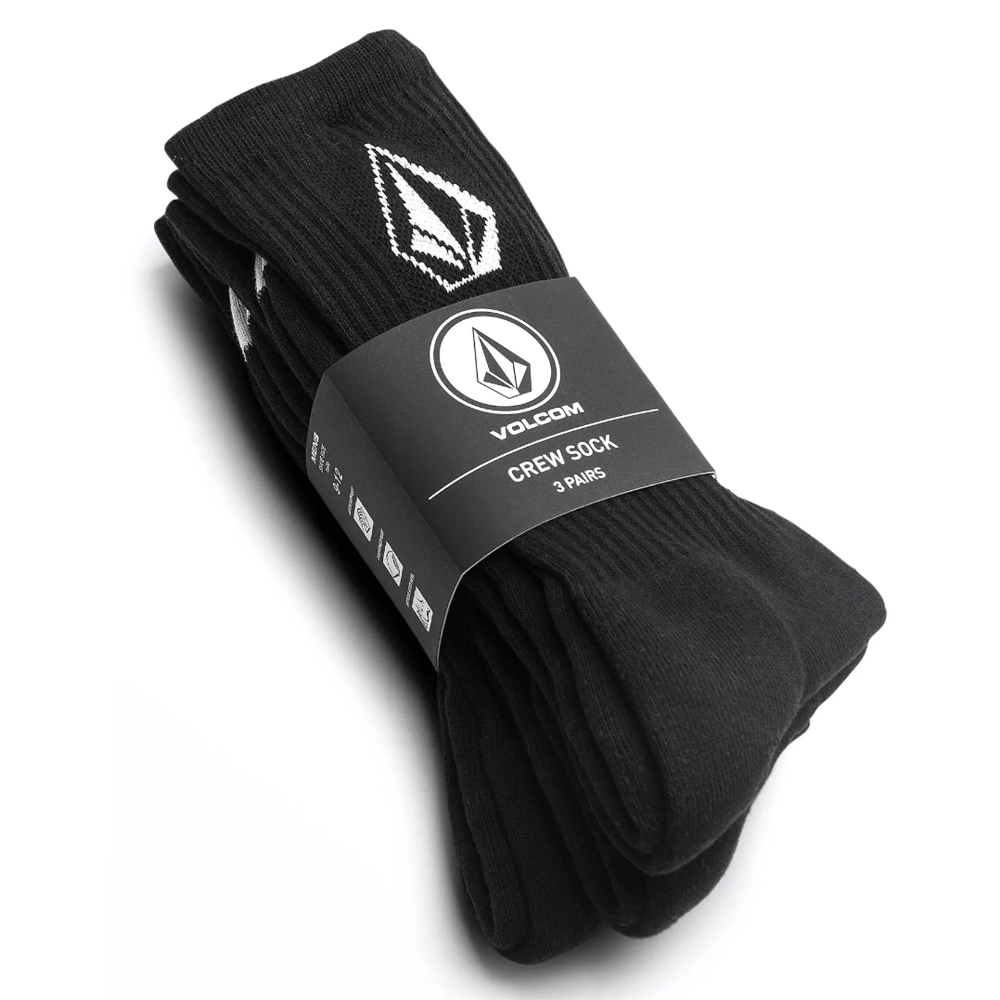 Volcom Bas Paquet de 3 Full Stone 8-16ans