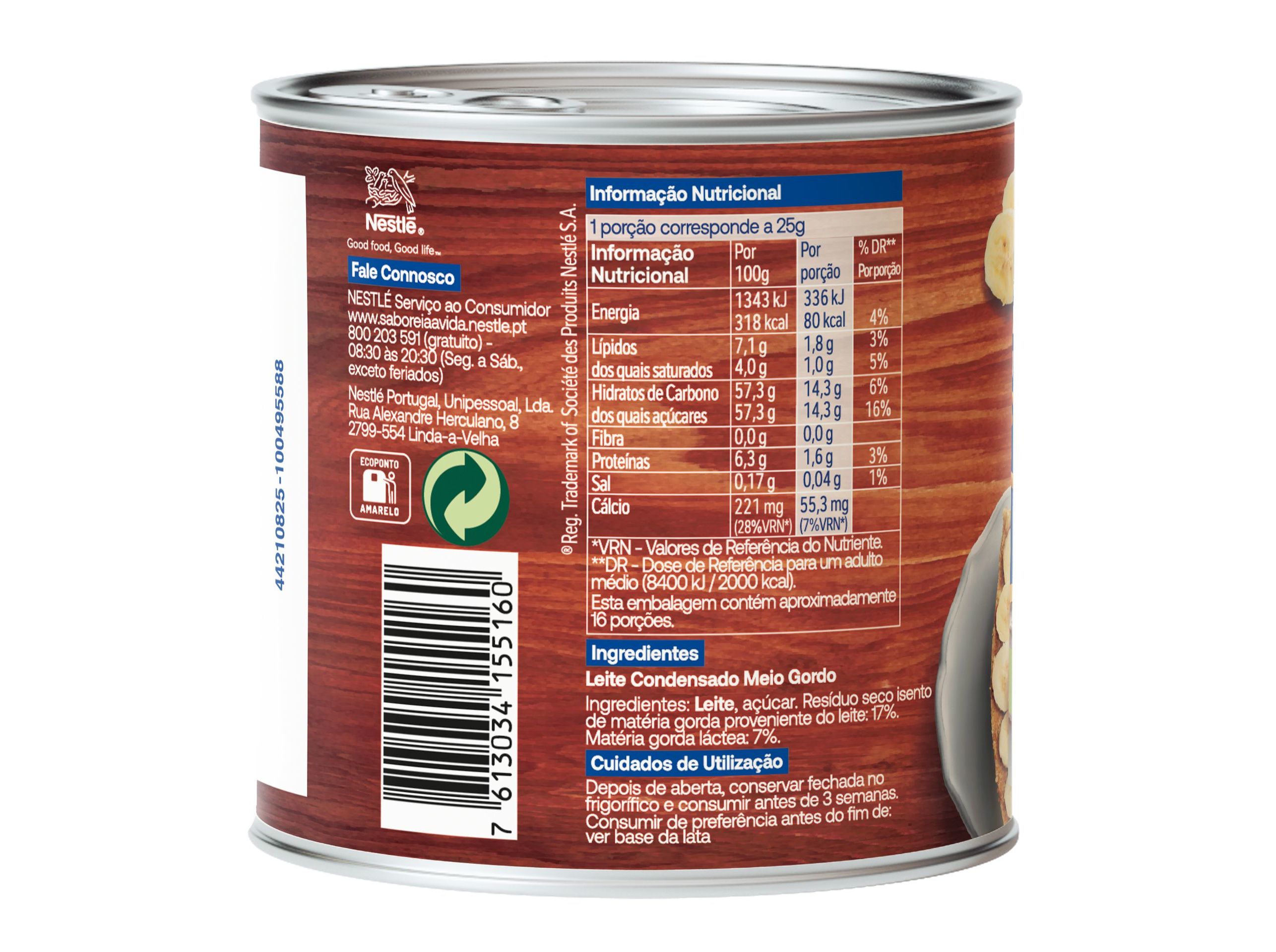LEITE NESTLÉ CONDENSADO COZIDO 397G