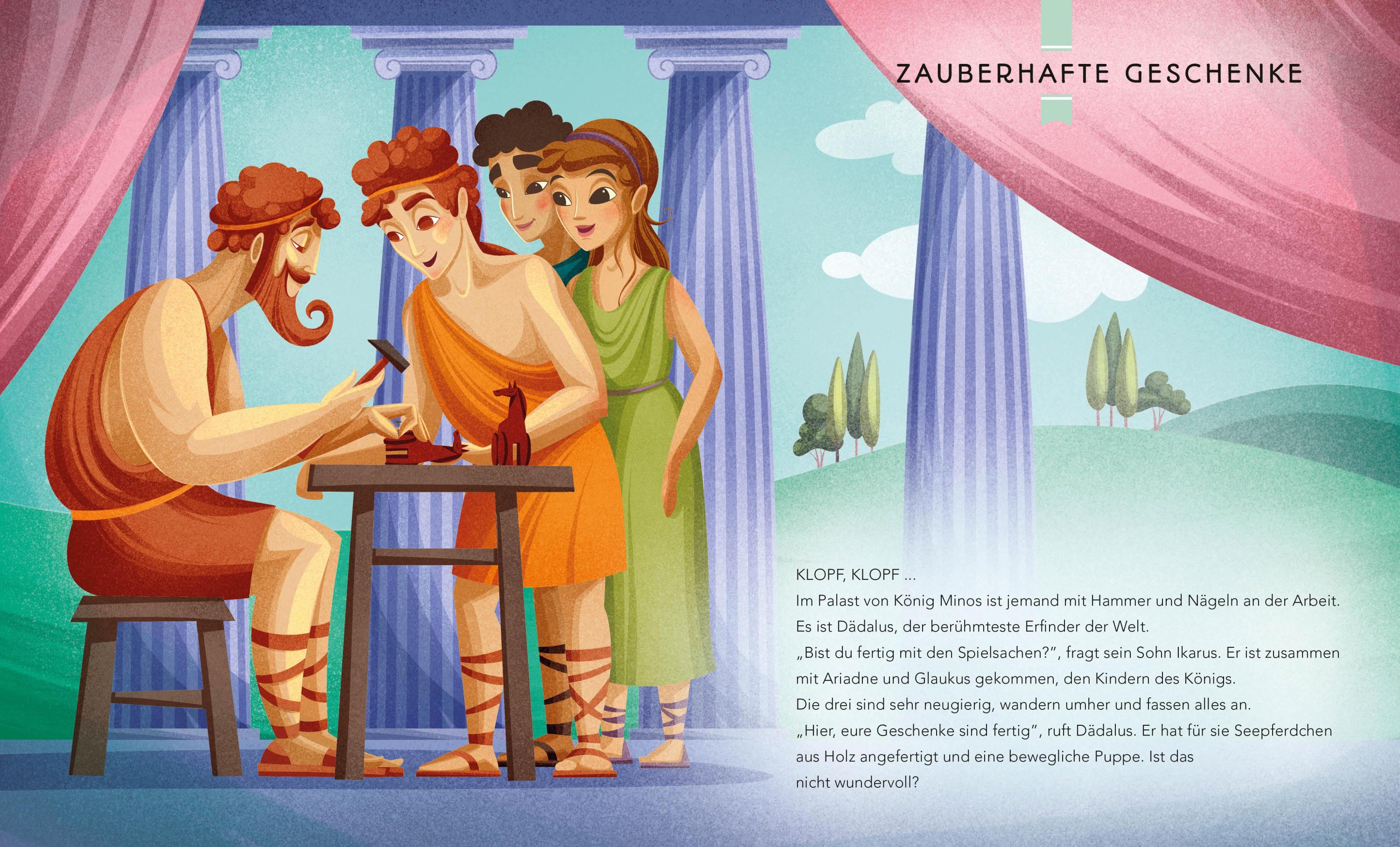 Dädalus und Ikarus (Kleine Bibliothek der griechischen Mythen)