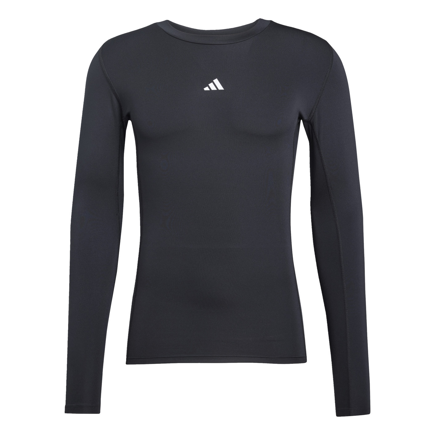 Adidas Techfit Ondershirt Lange Mouwen Zwart Wit