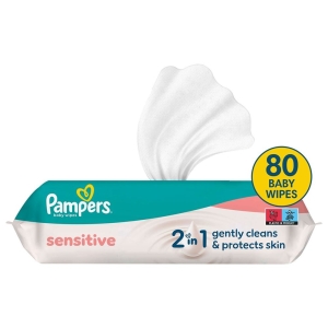 Pampers Feuchte Tücher Sensitive, 52 Stück