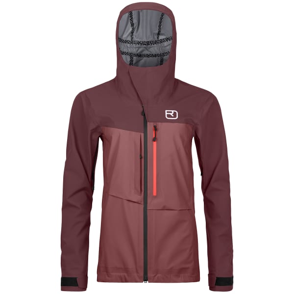 Veste ski de randonnée ORTOVOX 3L RAVINE SHELL JACKET W MOUNTAIN ROSE