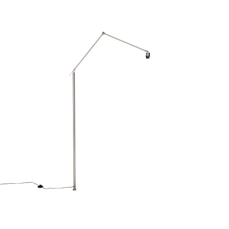 Verstelbare arm staal zonder voet voor vloerlamp - Editor