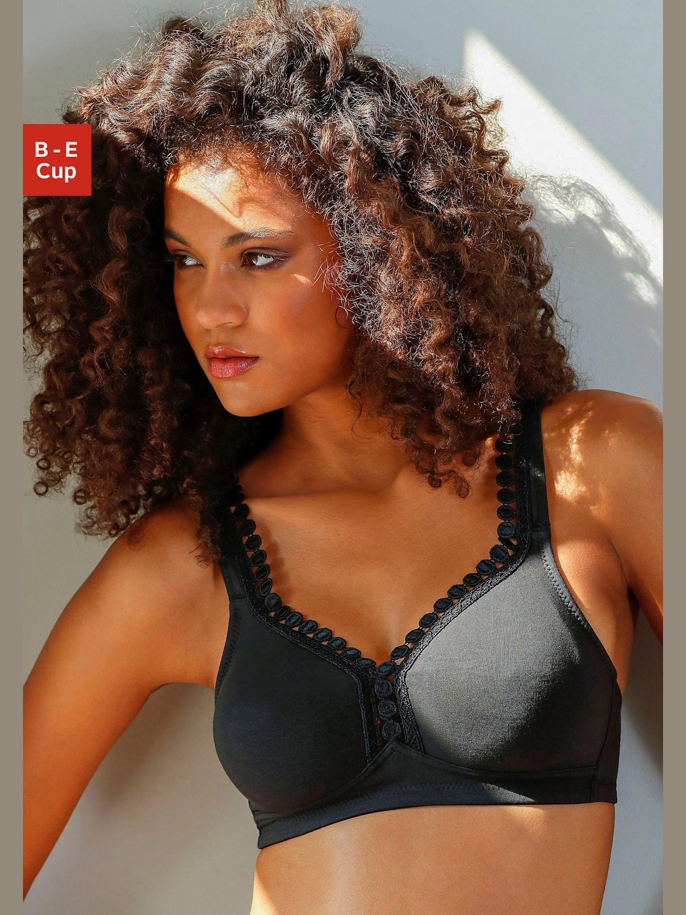Soutien-gorge sans armatures en coton doux