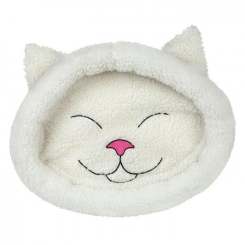 Cama macia para gatos Mijou, cor creme