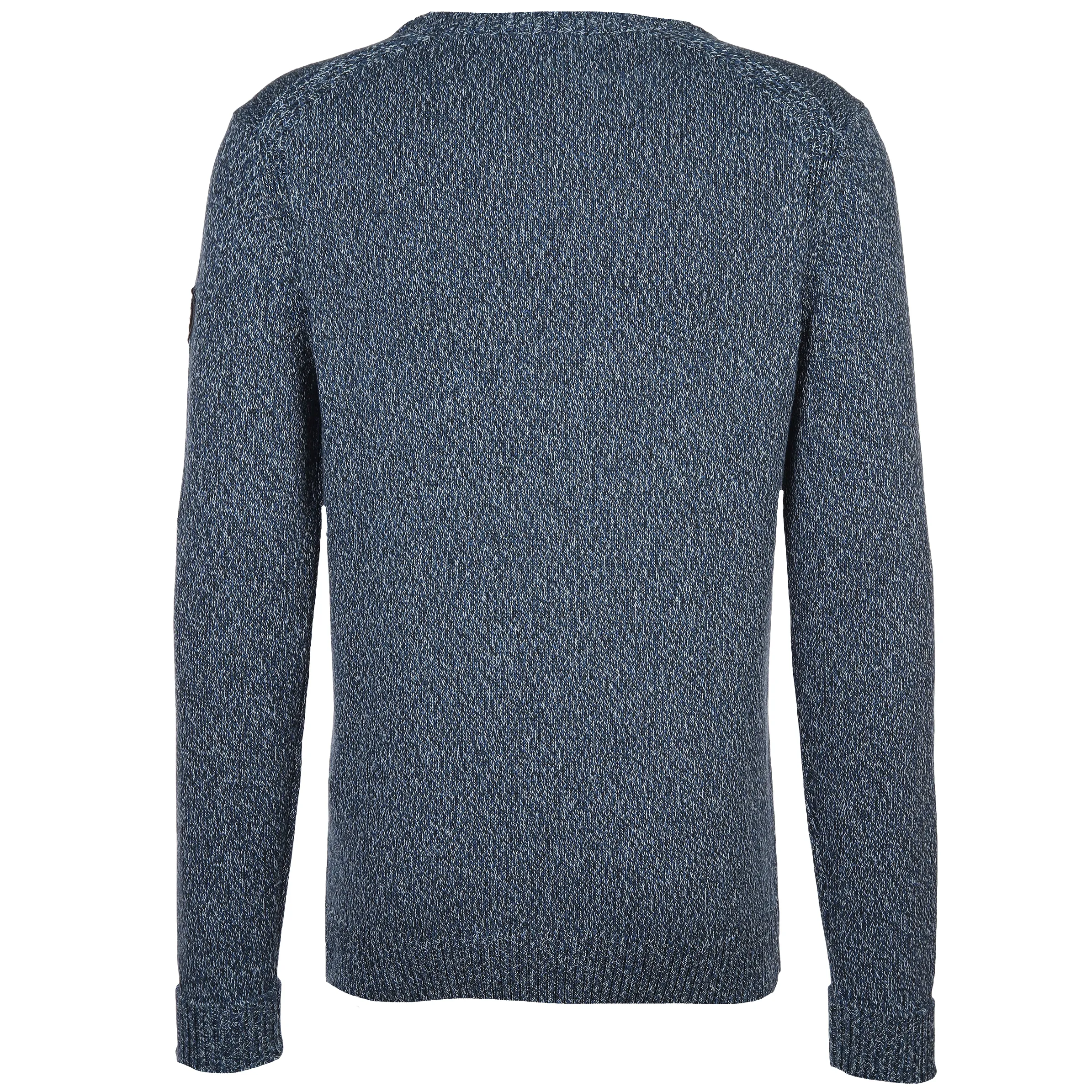 Herren Strickpullover in melierter Optik