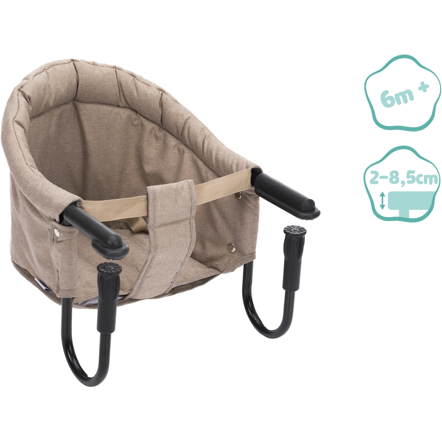 fillikid Tischsitz Flexi Taupe Melange