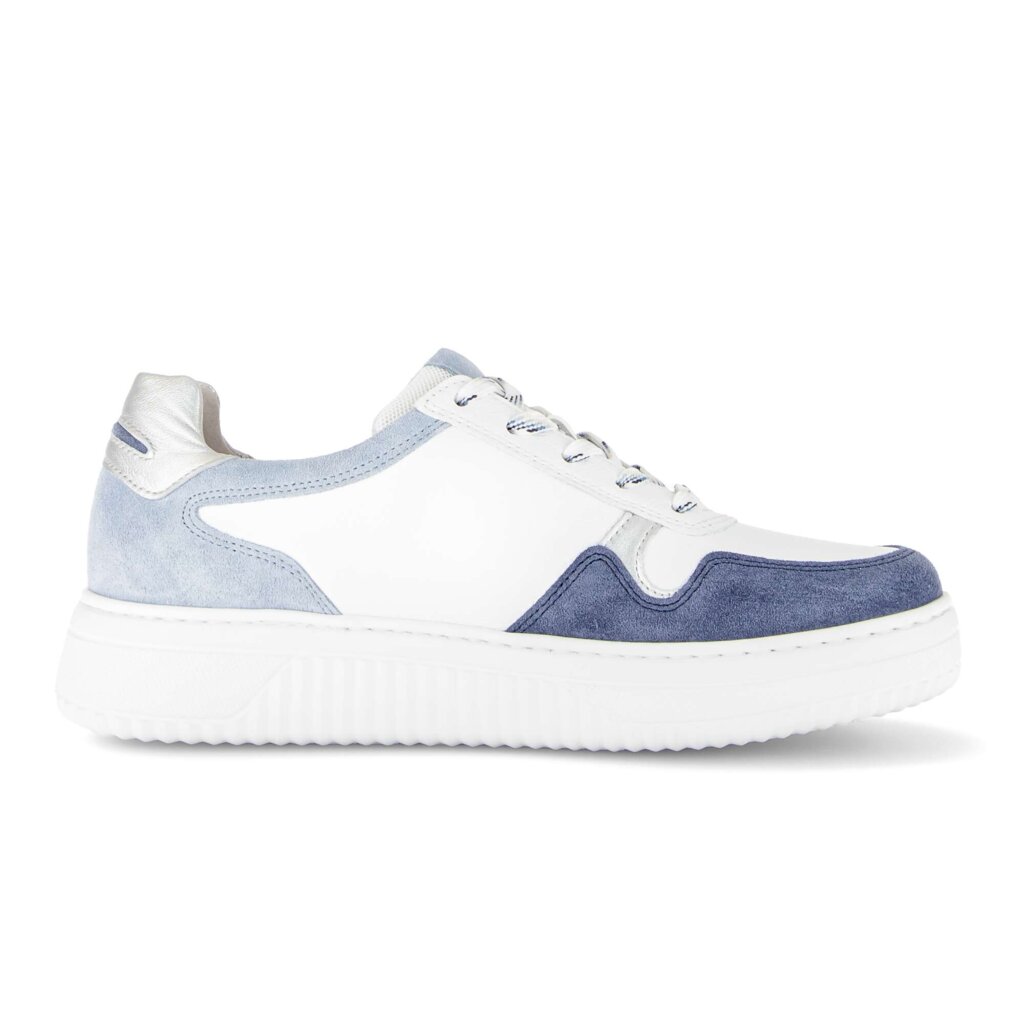 Lage sneaker blauw