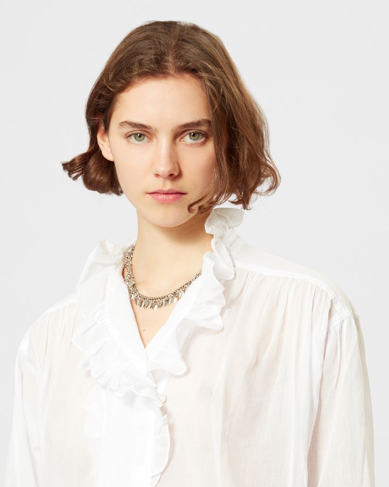HAUT EN VOILE DE COTON PAMIAS