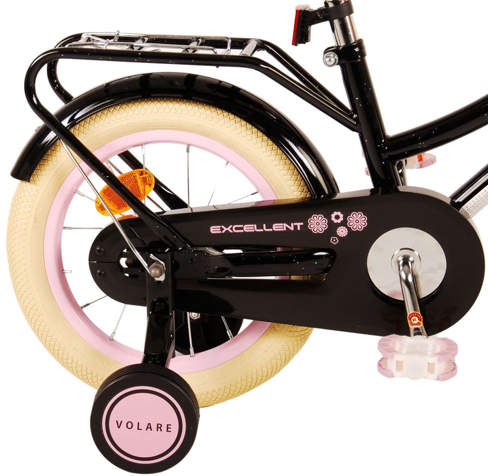 Volare - Børnecykel 14'' - Excellent Sort