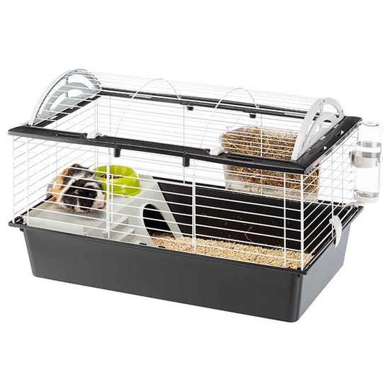 Cage équipée Casita 80 pour grands rongeurs : longueur 78 cm