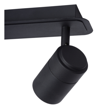 Lucide badkamer duospot Lennert IP44 zwart