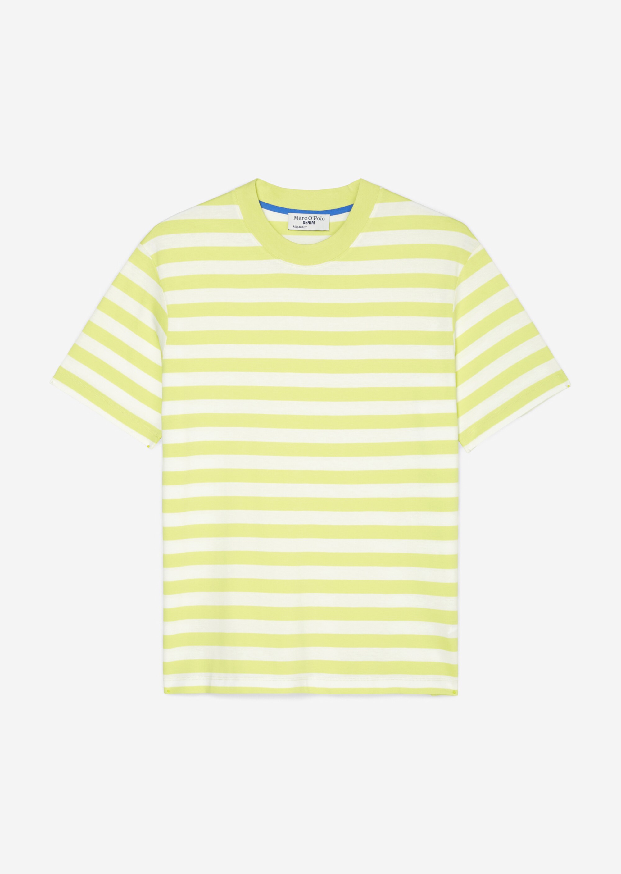 T-Shirt relaxed mit garngefärbtem Streifen-Muster