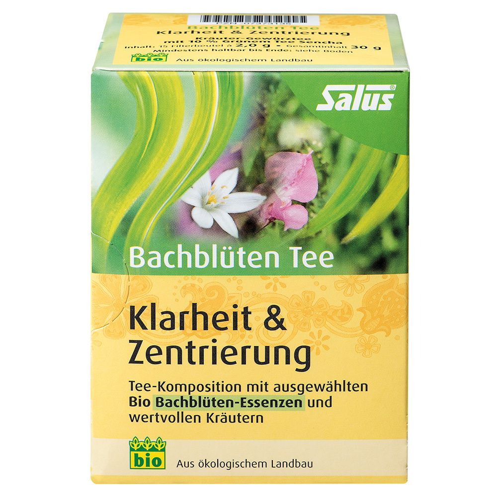Salus® Bachblüten Tee Klarheit & Zentrierung