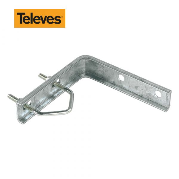 Televés Suporte Esquadro 128mm Zinco rpr Televes