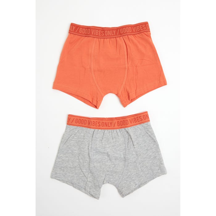 inSua-Kids 2-pack effen boxershorts - Insua
