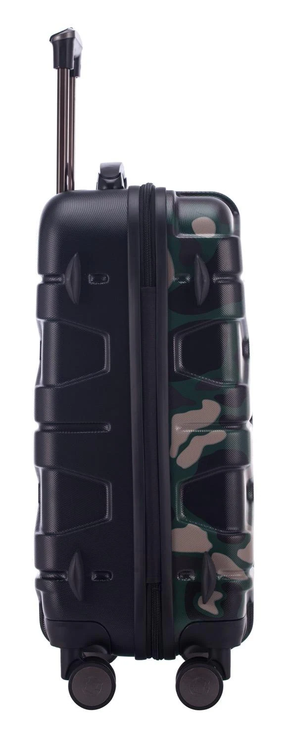Hauptstadtkoffer Hartschalen-Trolley »X-Kölln, 58 cm, Camouflage« 40 l 4 Rollen Hartschalen-Koffer Handgepäck-Koffer Reisegepäck TSA Schloss