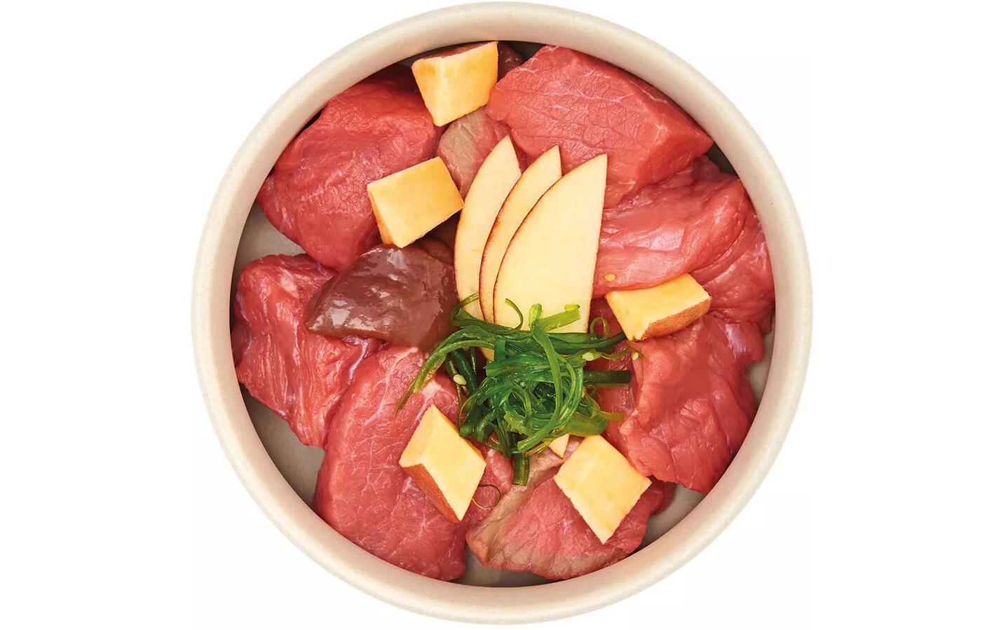 Nassfutter Rind Pur, 150 gAlleinfuttermittel für ausgewachsene Hunde