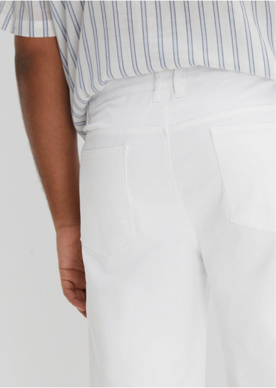 Bermuda en coton extensible, Classic Fit