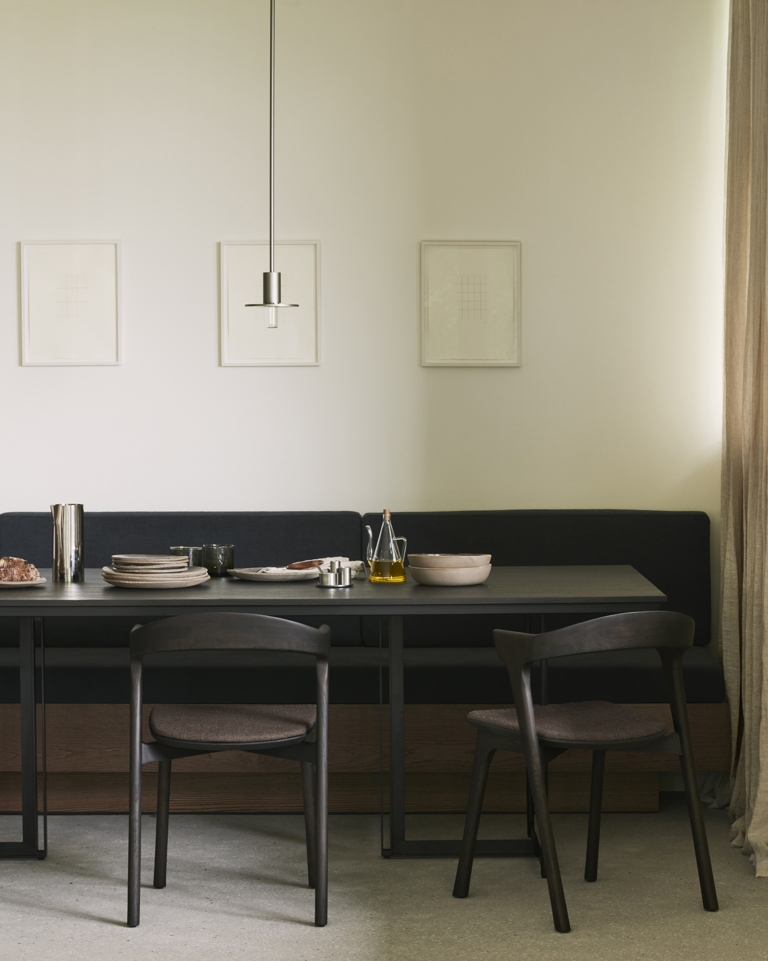 Ethnicraft - Tafel Tacet - teak donkerbruin - 200x100