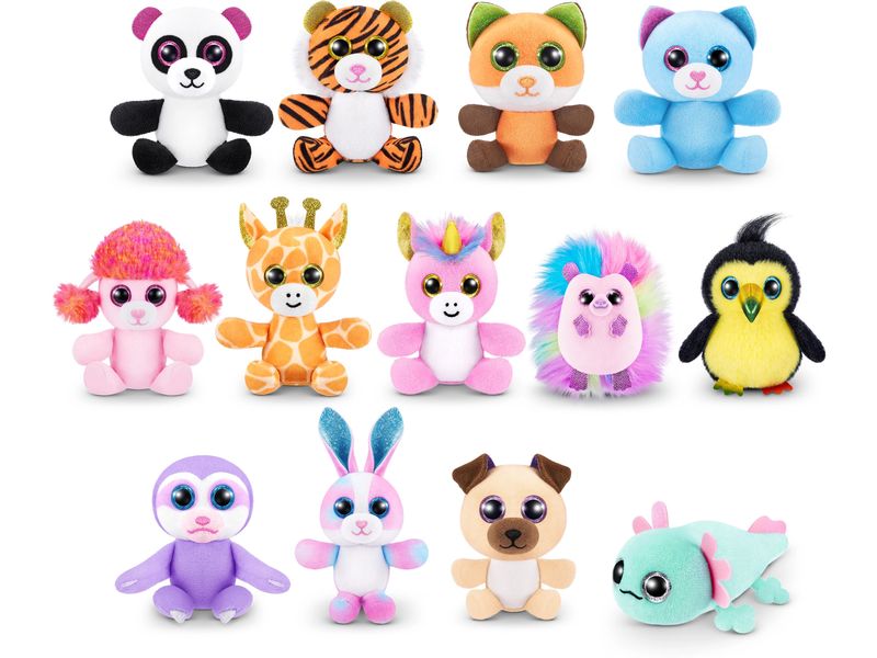 Zuru 5 Surprise Plushy Pets Series 2 assortiert Überraschungs-Plüschtiere