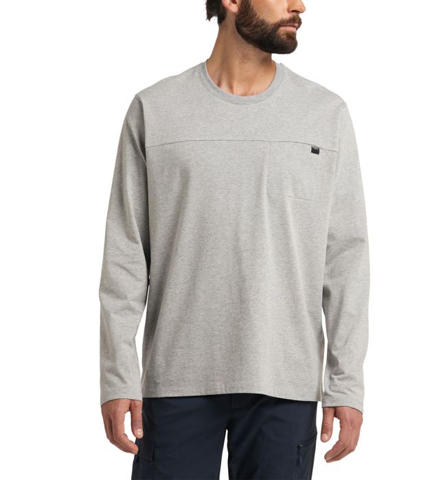 Curious LS Men herre-T-shirt