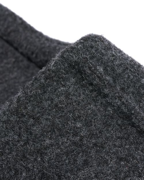pantoufles en feutre pour hommes anthracite