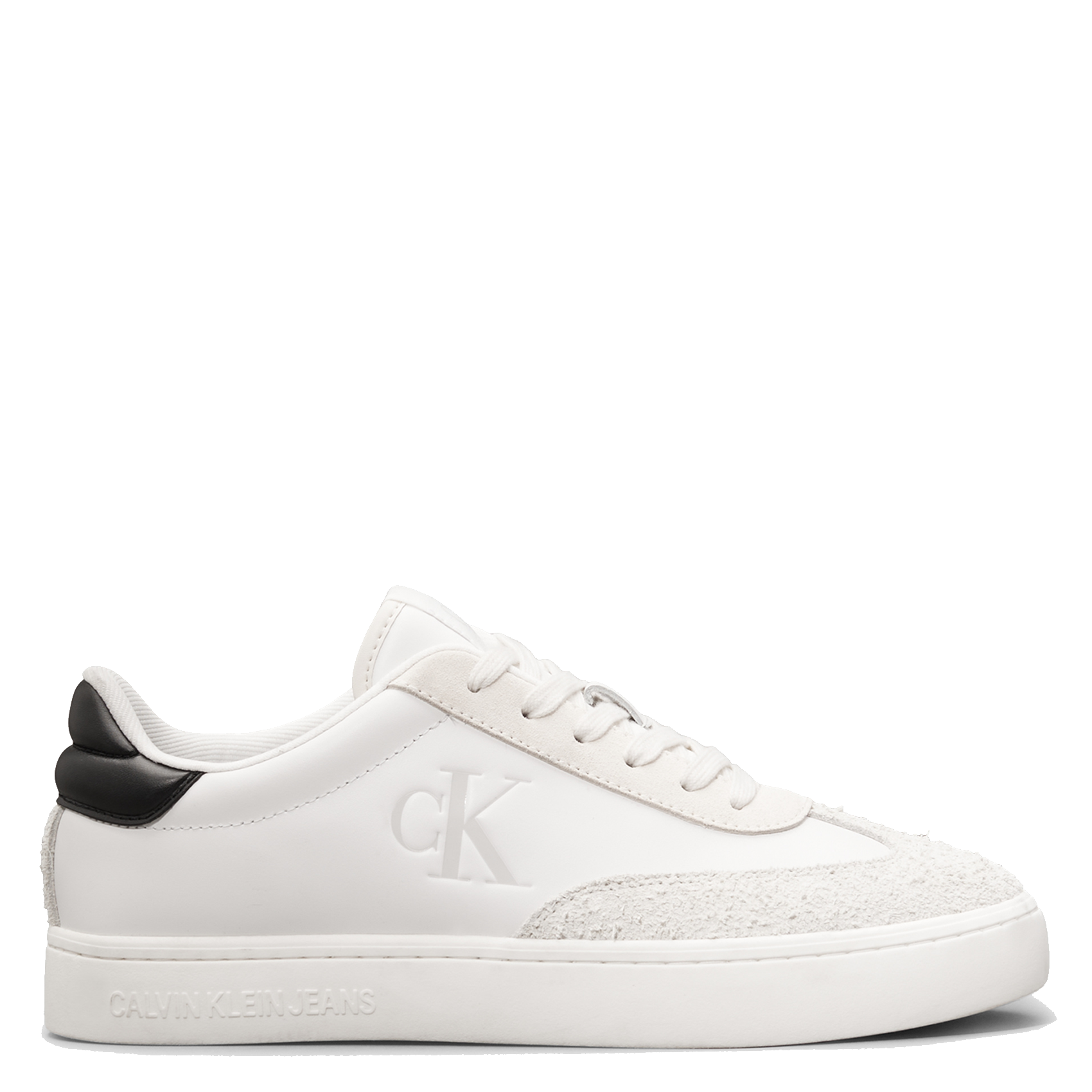Baskets basses en cuir| Blanc