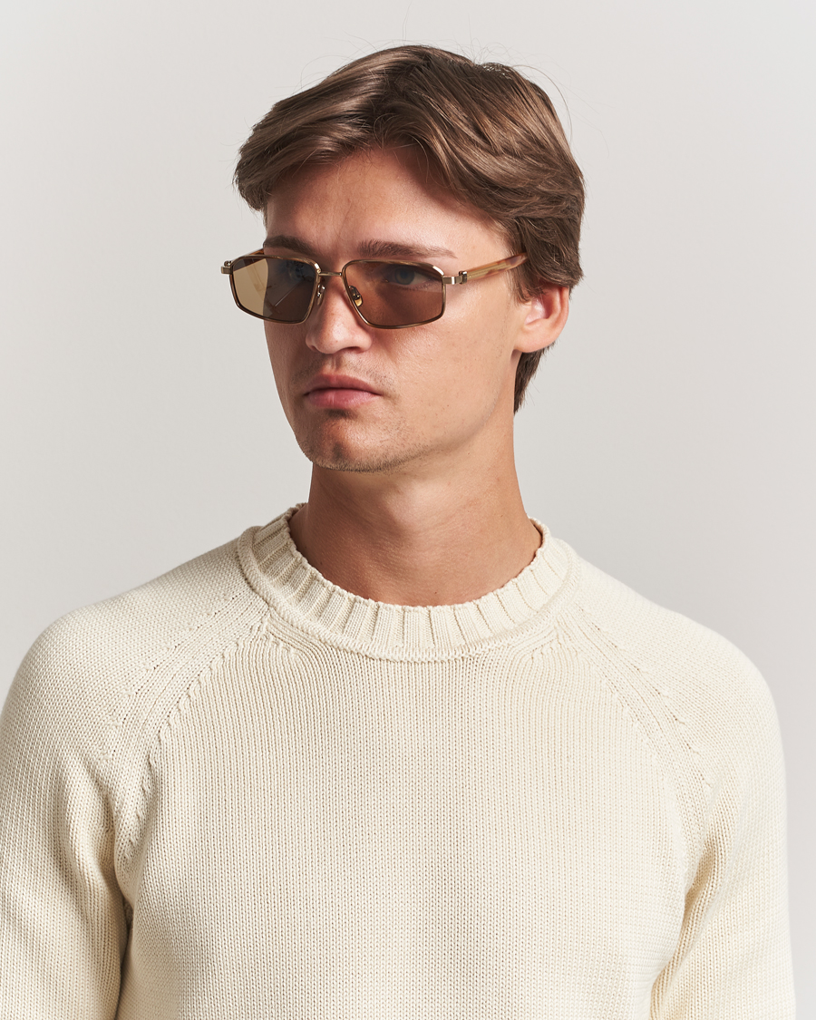 Brunello Cucinelli Jarama Sunglasses Beige